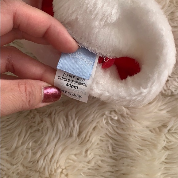 DISNEY Baby Winnie The Pooh Christmas Onesie and Hat Set Size 3-6 Months NWOT - Picture 7 of 9